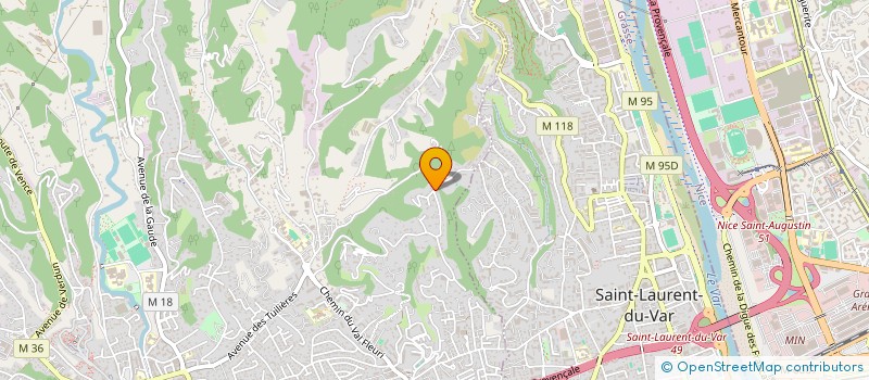 localisation de l'entreprise SCI GOV à CAGNES-SUR-MER