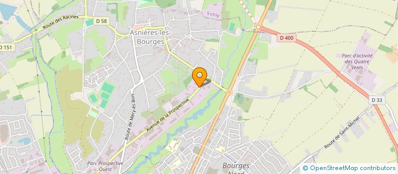 localisation de l'entreprise SCI GOVERTS  BOURGES