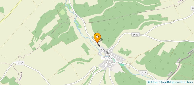 localisation de l'entreprise SCI GOVIN PHILIPPE ET CHARLES  ETOURVY