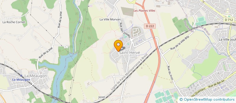 localisation de l'entreprise SCI GOZO  PLOUFRAGAN