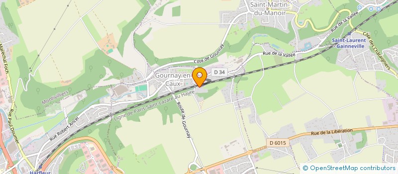 localisation de l'entreprise SCI GP 276  GAINNEVILLE