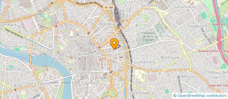 localisation de l'entreprise SCI GP à TOULOUSE