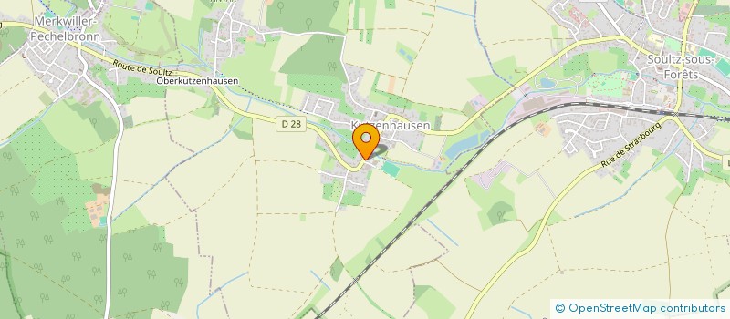 localisation de l'entreprise SCI GP  MERKWILLER-PECHELBRONN