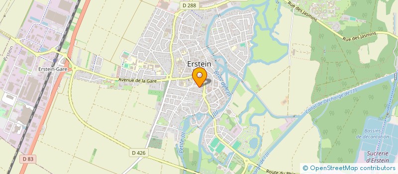 localisation de l'entreprise SCI GP BINNERT  LIMERSHEIM