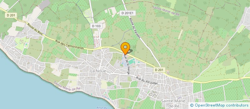 localisation de l'entreprise SCI&GP DU PERTUIS  SAINTE-MARIE-DE-RE