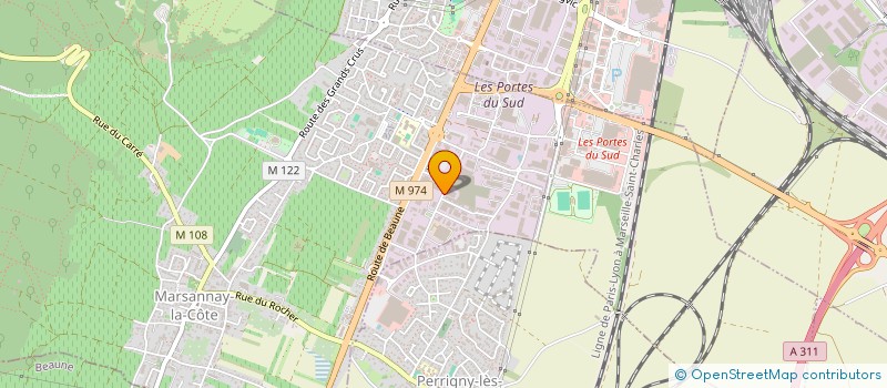 localisation de l'entreprise SCI GP IMMO  LES MAILLYS