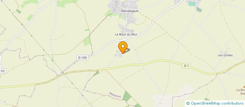 localisation de l'entreprise SCI GP L ANCE DU DIAMANT  MAIRE-LEVESCAULT