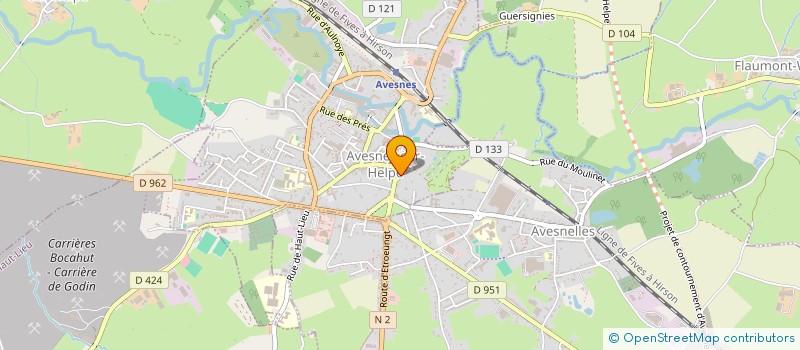 localisation de l'entreprise SCI GP PROPRIETE à DOURLERS