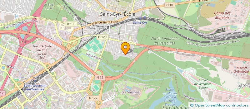 localisation de l'entreprise SCI GP2C à SAINT-CYR-L'ECOLE