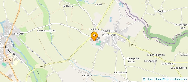 localisation de l'entreprise SCI GPA  VAL-COUESNON