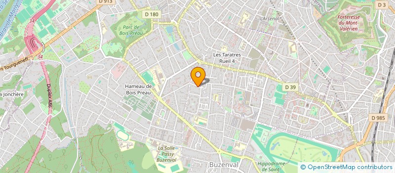 localisation de l'entreprise SCI GPA17  CLOHARS-CARNOET