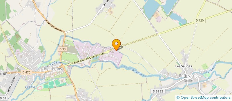 localisation de l'entreprise SCI GPB  DESNES