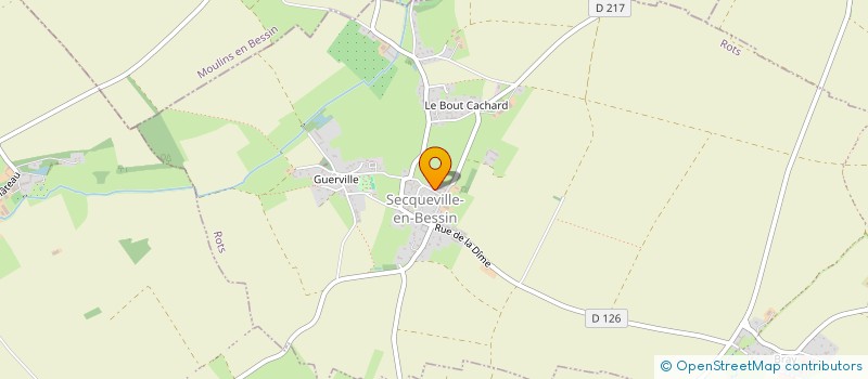 localisation de l'entreprise SCI GPB  CARCAGNY