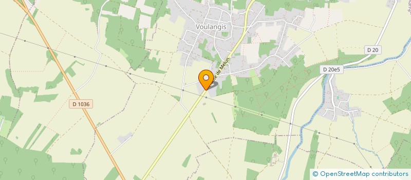 localisation de l'entreprise SCI GPB  VOULANGIS