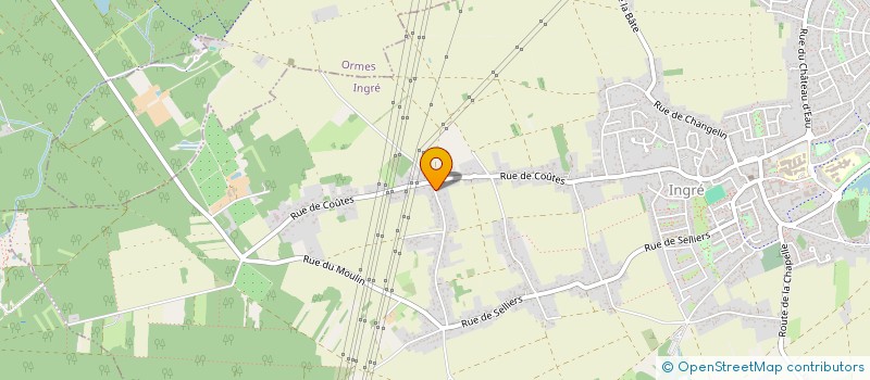 localisation de l'entreprise SCI GPCV  INGRE
