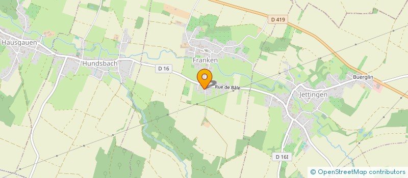 localisation de l'entreprise SCI GPE  ZAESSINGUE