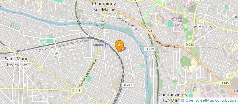 localisation de l'entreprise SCI GPH à SAINT-MAUR-DES-FOSSES