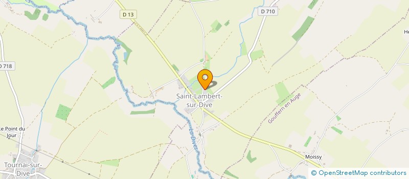 localisation de l'entreprise SCI GPHL à SAINT-LAMBERT-SUR-DIVE