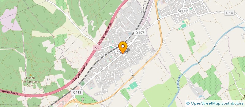 localisation de l'entreprise SCI GPM  UCHAUD