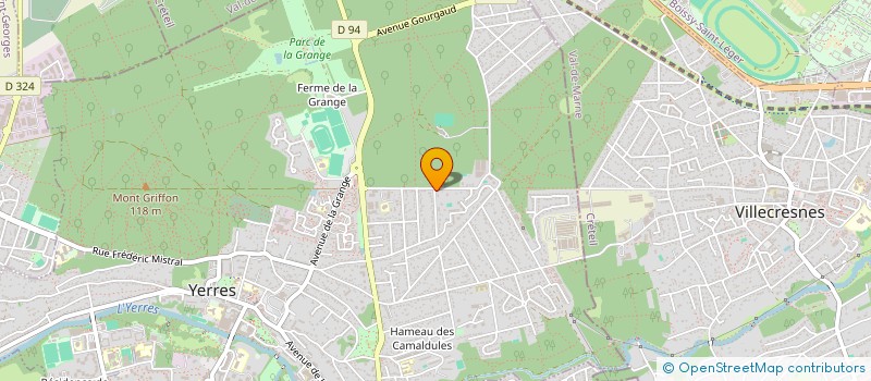 localisation de l'entreprise SCI GPM  YERRES