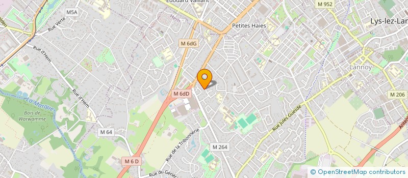 localisation de l'entreprise SCI GPOTTER  HEM