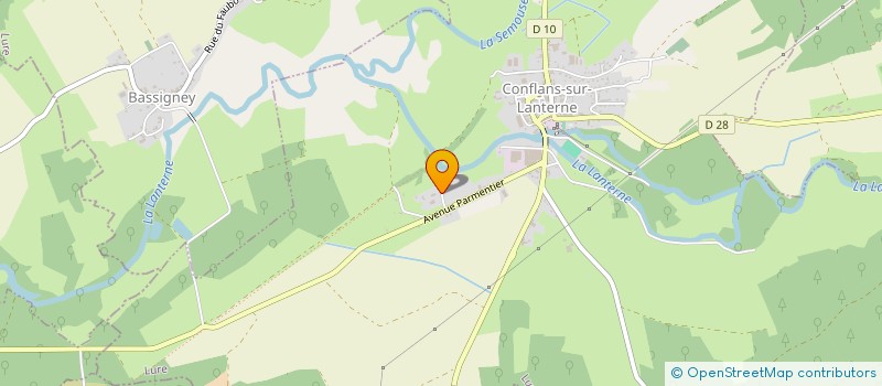 localisation de l'entreprise SCI GPV  CONFLANS-SUR-LANTERNE