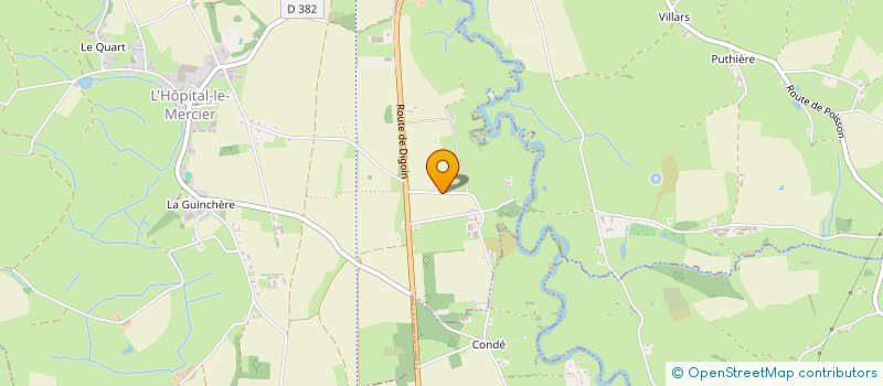 localisation de l'entreprise SCI GQJ  L'HOPITAL-LE-MERCIER