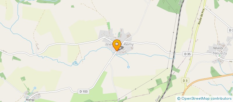 localisation de l'entreprise SCI GR DU NIAOULI  VIEL-SAINT-REMY