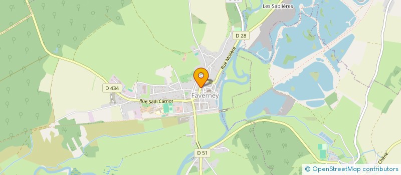 localisation de l'entreprise SCI GR-FR  FLEUREY-LES-FAVERNEY