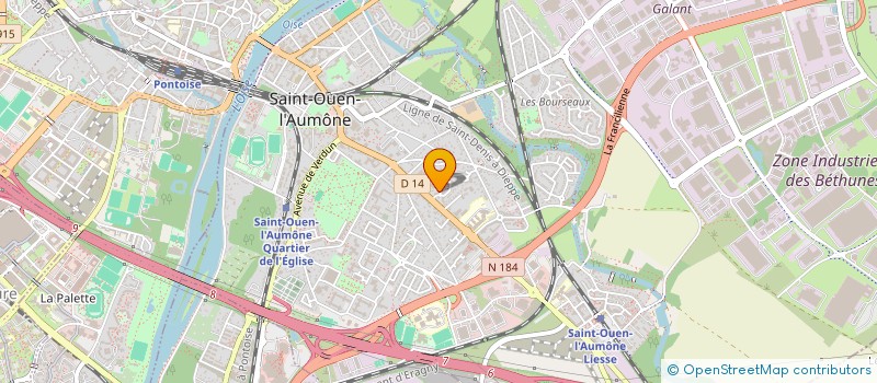 localisation de l'entreprise SCI GR SEYNE à SAINT-OUEN-L'AUMONE