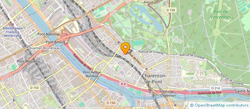 localisation de l'entreprise SCI GR VERDUN  CHARENTON-LE-PONT