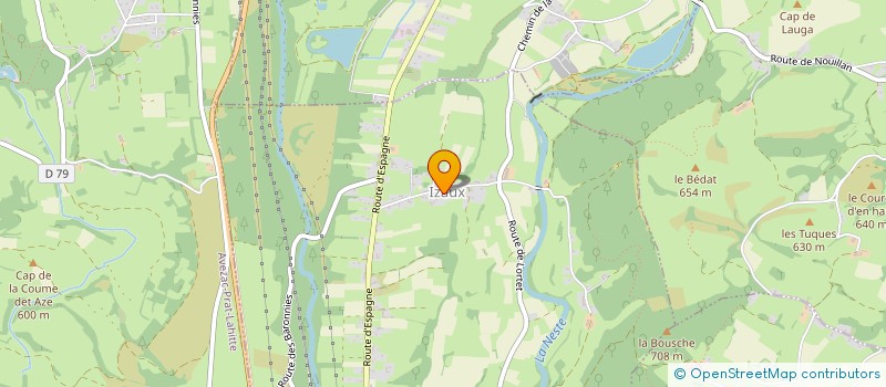 localisation de l'entreprise SCI GRAAL  LA BARTHE-DE-NESTE