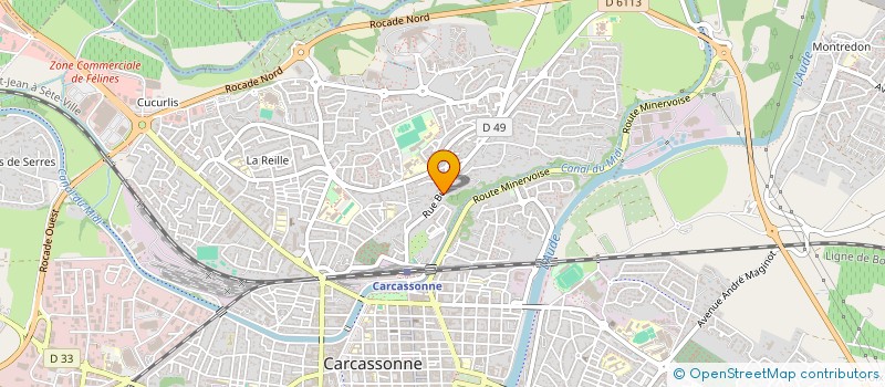 localisation de l'entreprise SCI GRABARSKI à CARCASSONNE