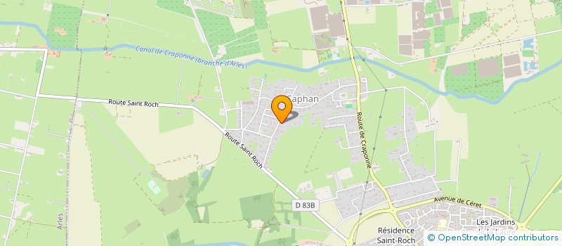 localisation de l'entreprise SCI GRAC PETIPAS à SAINT-MARTIN-DE-CRAU