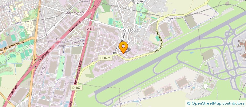 localisation de l'entreprise SCI GRACA MONTAVAS  WISSOUS