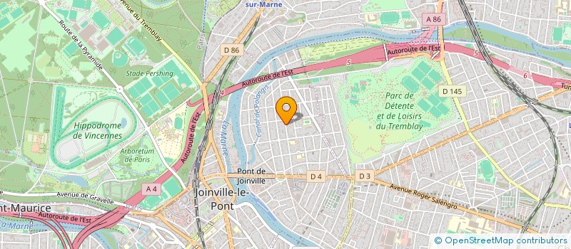 localisation de l'entreprise SCI GRACE HOUSE à JOINVILLE-LE-PONT