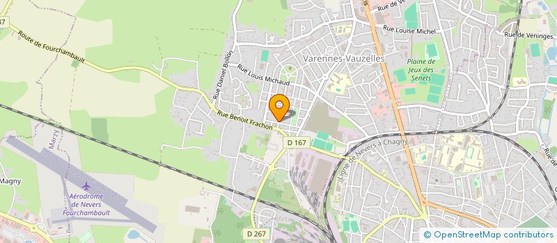 localisation de l'entreprise SCI GRACE IMMOBILIERE  VARENNES-VAUZELLES