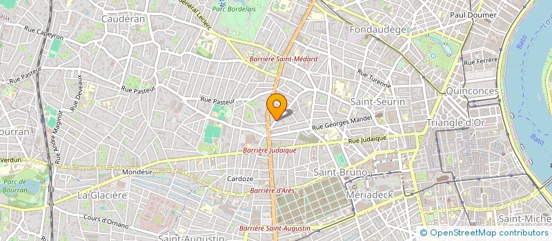 localisation de l'entreprise SCI GRACIA  BORDEAUX