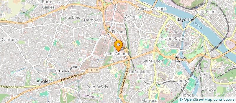 localisation de l'entreprise SCI GRACIEUSE à BAYONNE