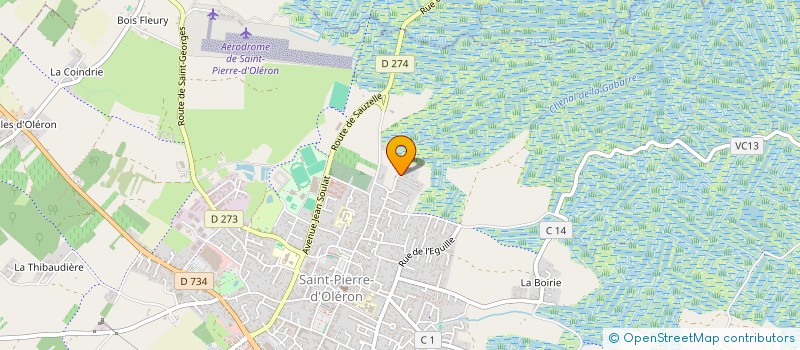 localisation de l'entreprise SCI GRACY  SAINT-PIERRE-D'OLERON