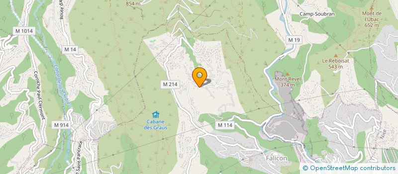 localisation de l'entreprise SCI GRACY  FALICON