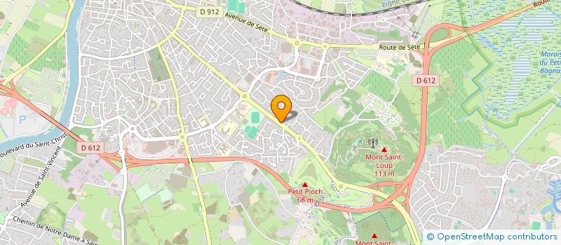 localisation de l'entreprise SCI GRAEDEL à AGDE