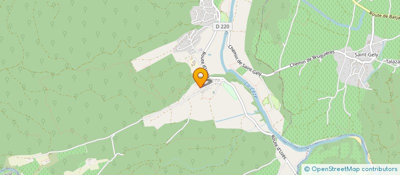 localisation de l'entreprise SCI GRAF  GOUDARGUES