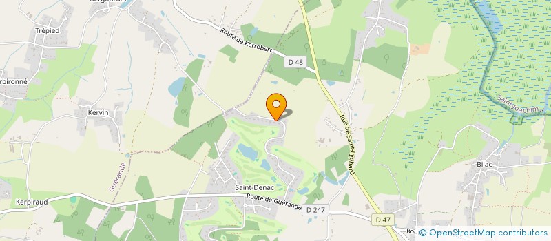 localisation de l'entreprise SCI GRAIBUSSON  SAINT-ANDRE-DES-EAUX