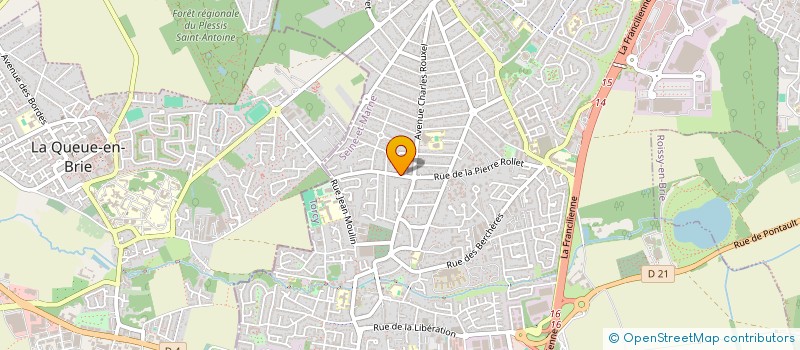 localisation de l'entreprise SCI GRAINE à PONTAULT-COMBAULT