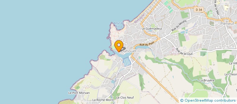 localisation de l'entreprise SCI GRAINES DE PLEIADES  PLENEUF-VAL-ANDRE