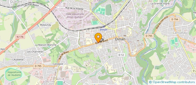 localisation de l'entreprise SCI GRAINES DE TOURNESOL  DINAN