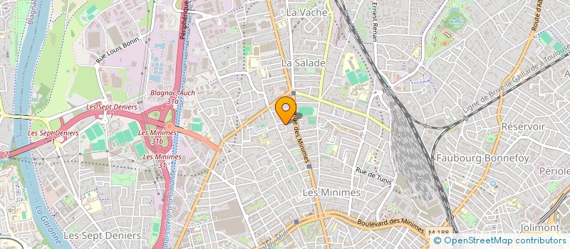 localisation de l'entreprise SCI GRAM à TOULOUSE