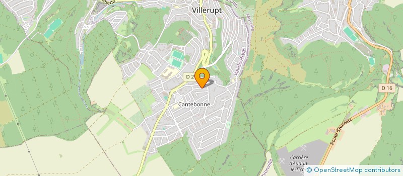 localisation de l'entreprise SCI GRAMENTIERI  VILLERUPT