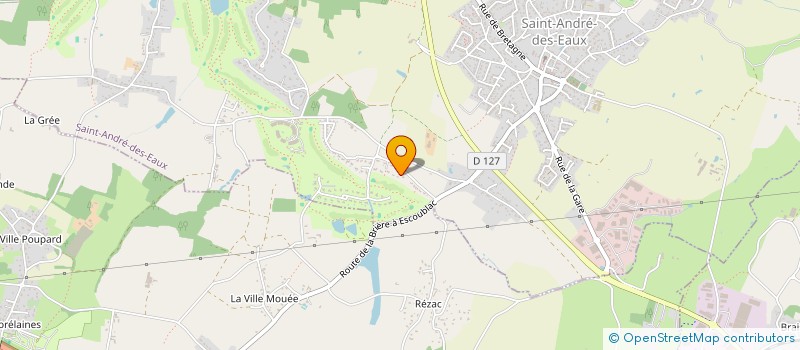 localisation de l'entreprise SCI GRAMERCY  SAINT-ANDRE-DES-EAUX